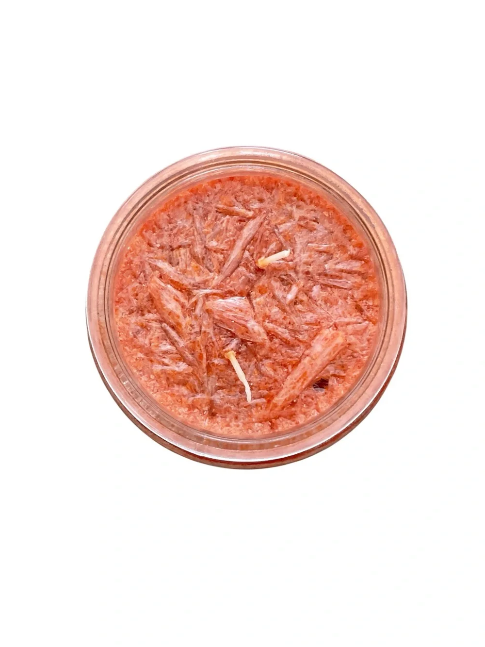 MIA BELLA’S Caramel Pumpkin Spice Scented Palm Wax Candle NWOT